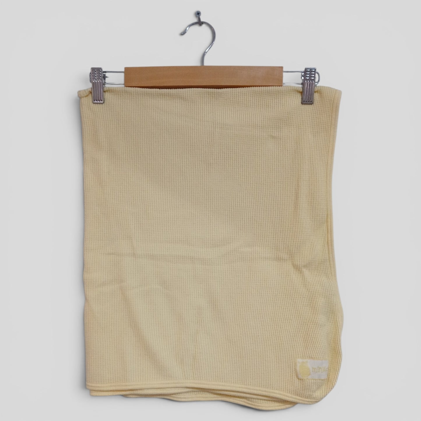 Minko | Yellow Waffle Knit Baby Wrap