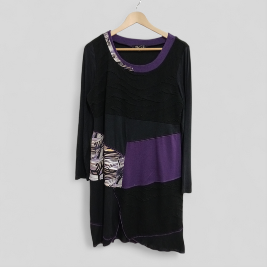(14) Vivid | LS Jersey Dress