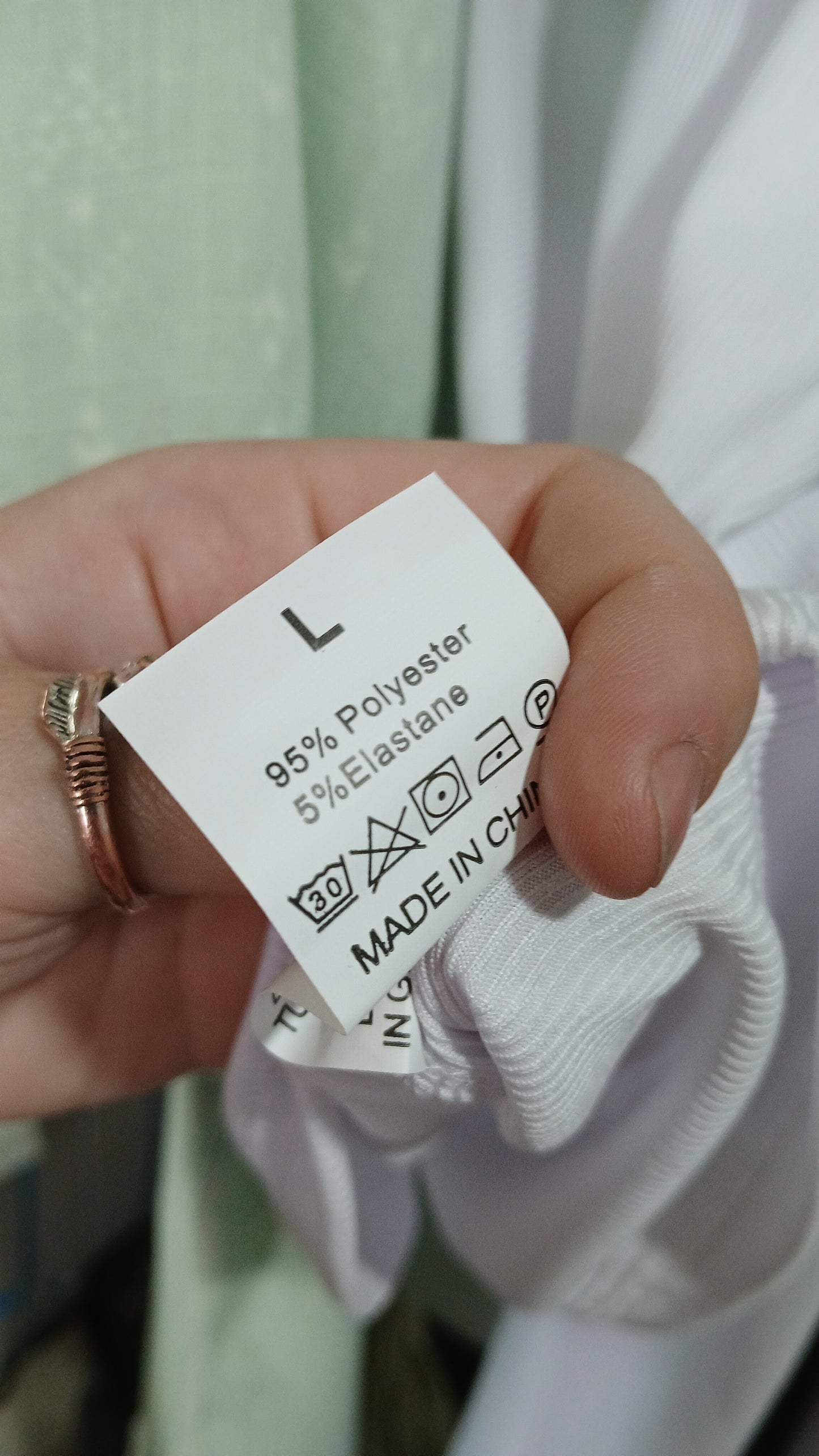 (L) BNWT | White Singlet