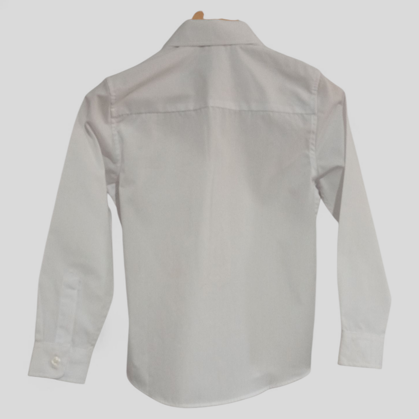 (6JNR) Next | White LS Shirt