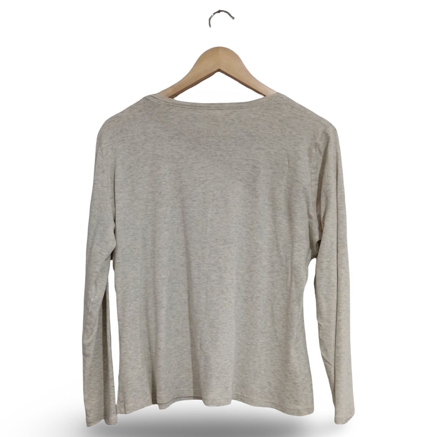 (XL) Brilliant Basics | Beige LS Shirt