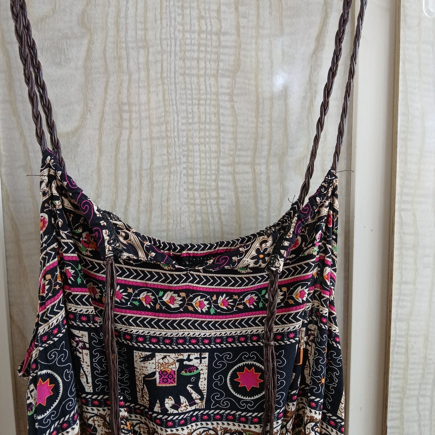 (10) boho elephant dress