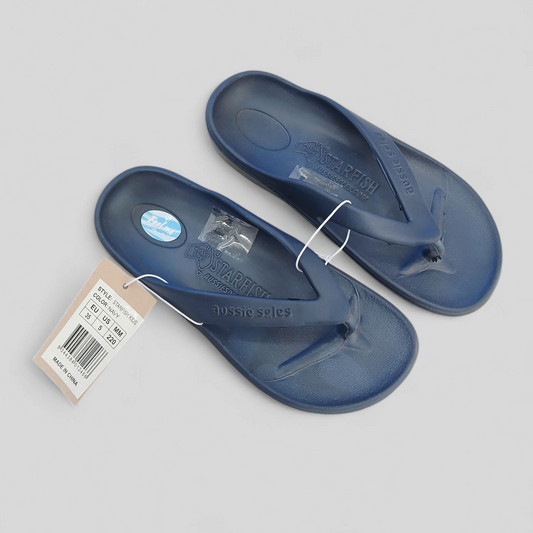 (35) AUSSIE SOLES | KIDS STARFISH | NAVY