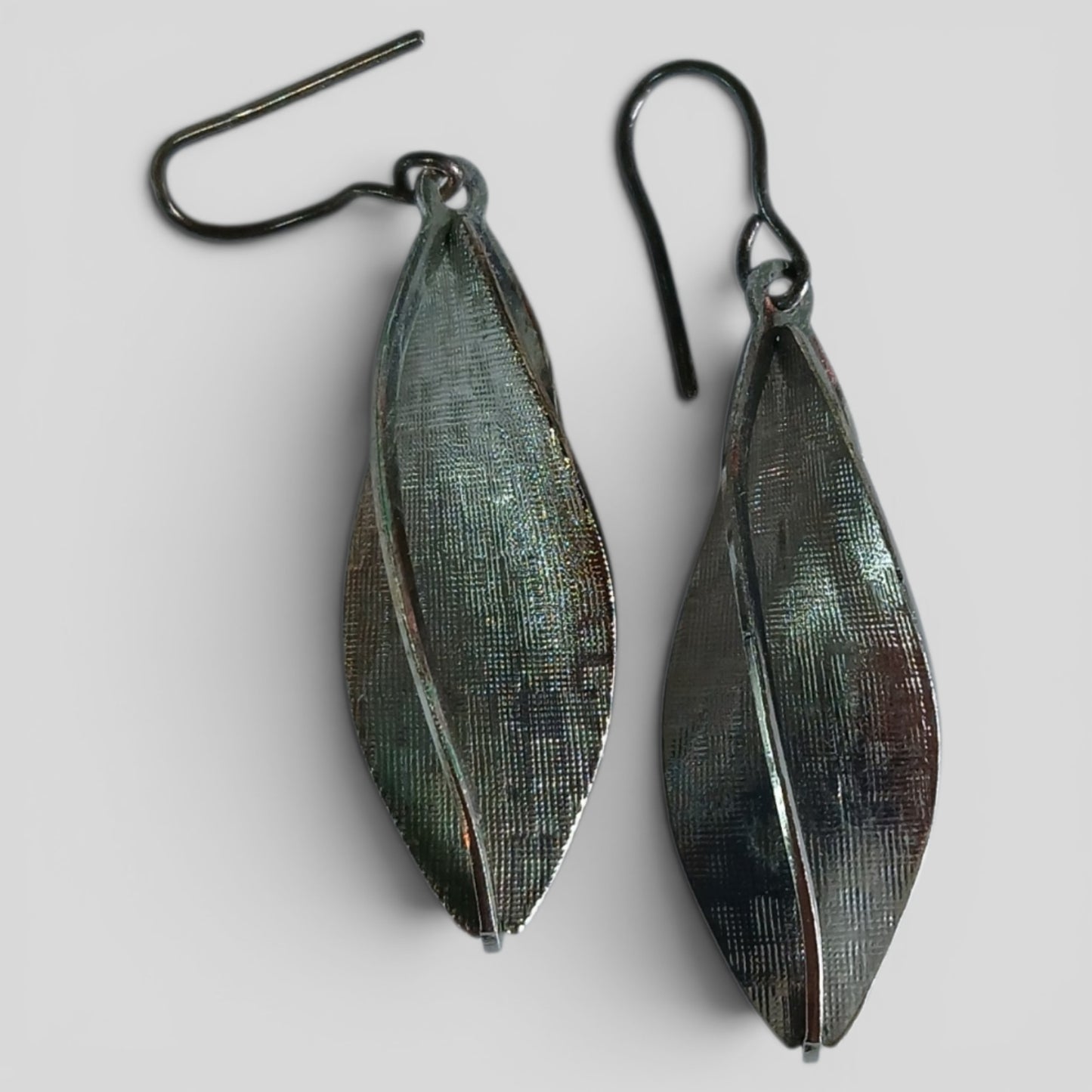 Earrings | Silver Drop Twist