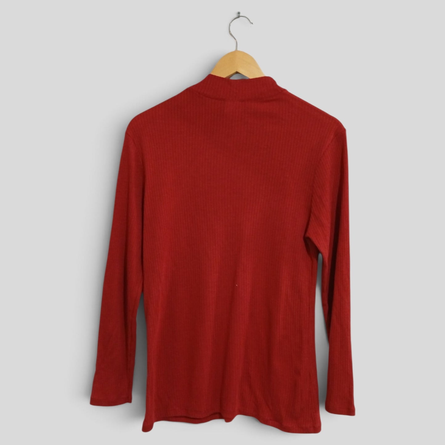 (L) Damart | Red LS Shirt