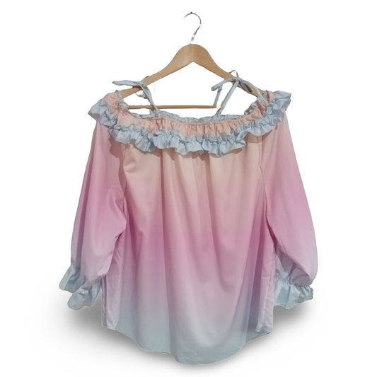 (2XL) Shein | Pastel Blouse