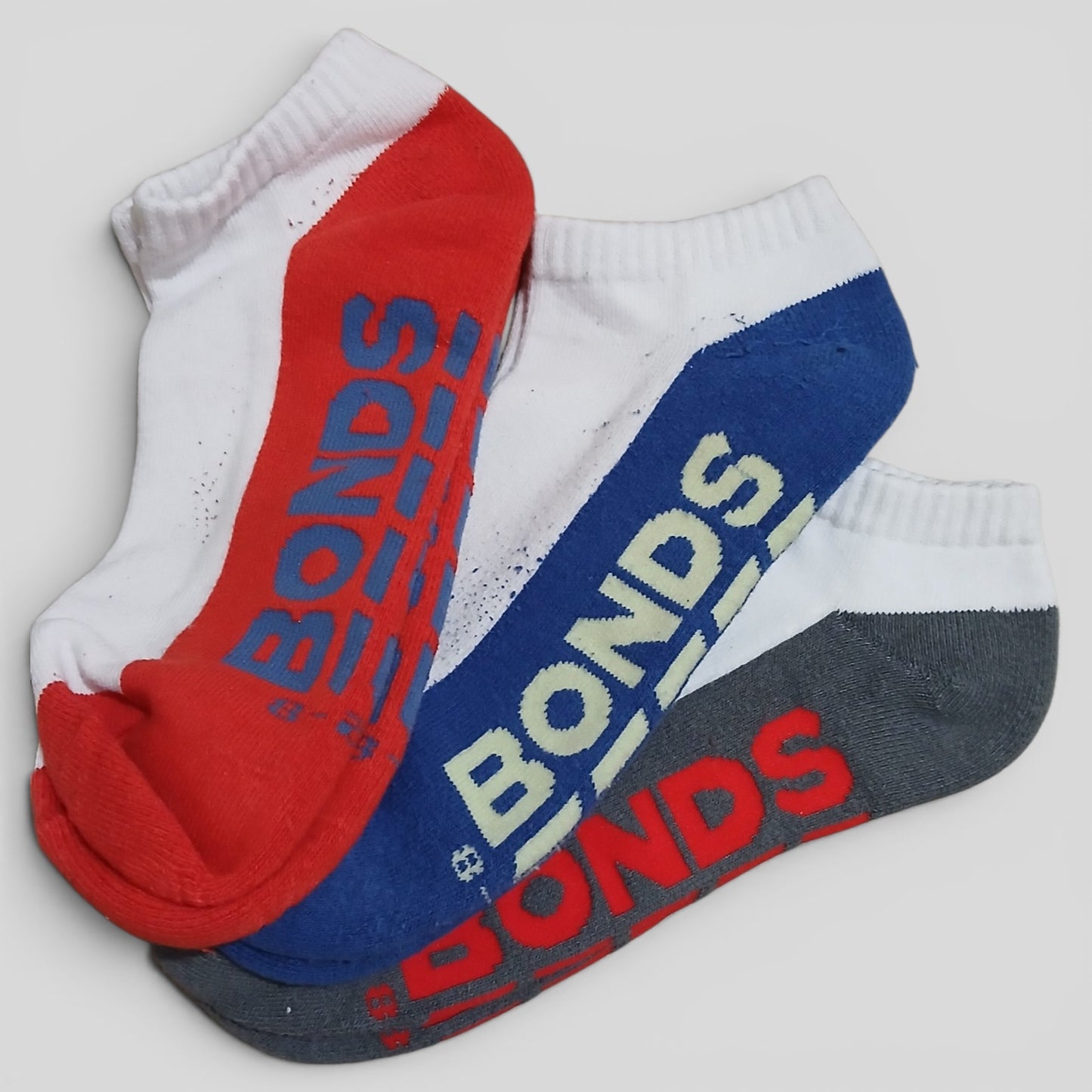 (2-8JNR) Bonds Socks (3 pack)