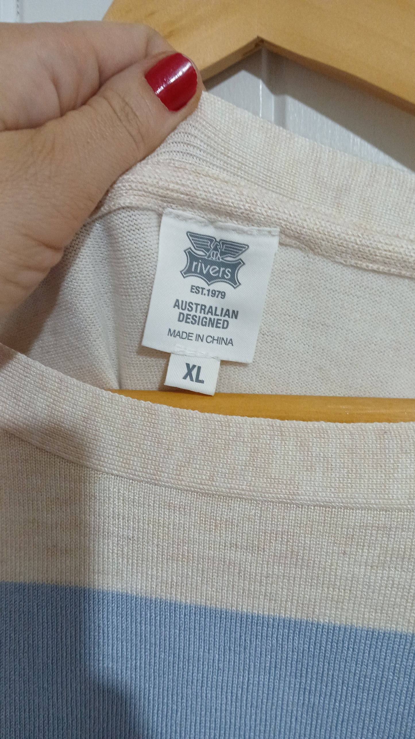 (XL) Rivers | Striped Sweater