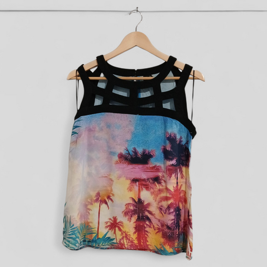 (12) Rockmans | Tropical Blouse