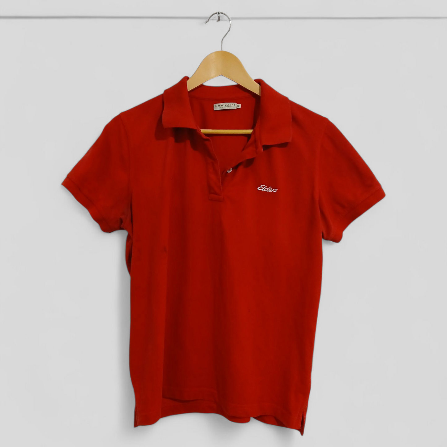 (16) RM Williams Red Polo