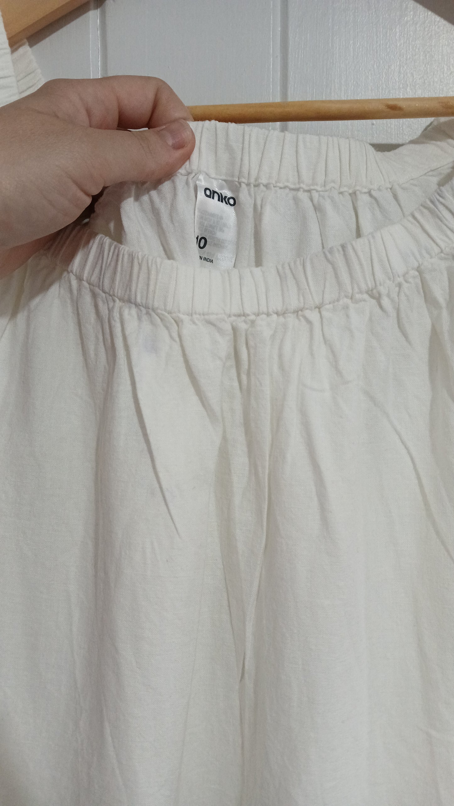 (10) Anko | White Blouse