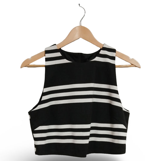 (14) Levora | Striped BW Blouse | BNWT