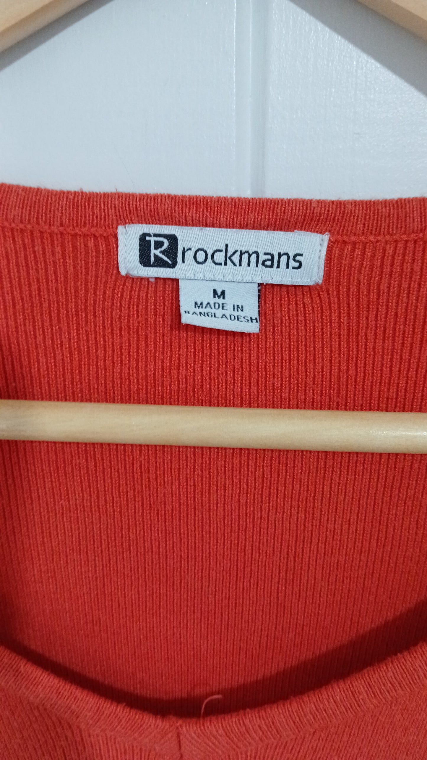 (M) Rockmans | Orange Blouse