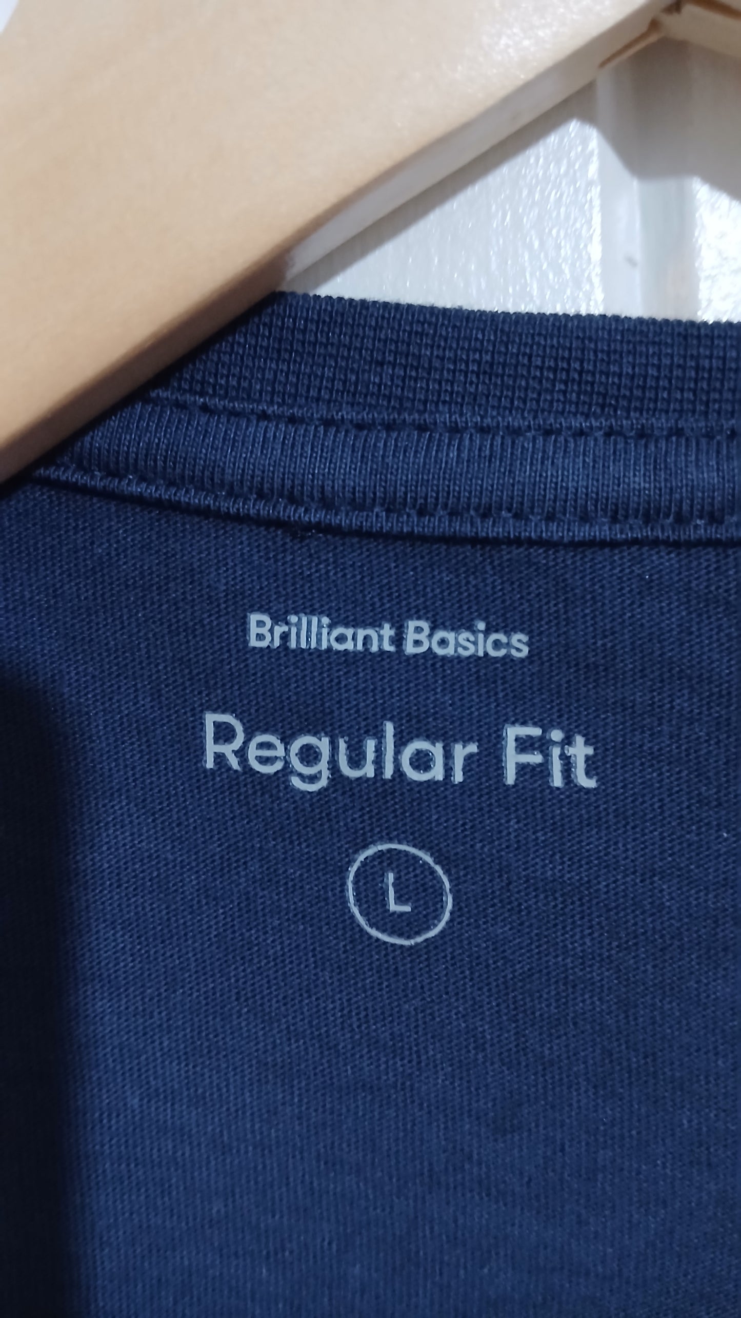 (L) Brilliant Basics | Navy Tee