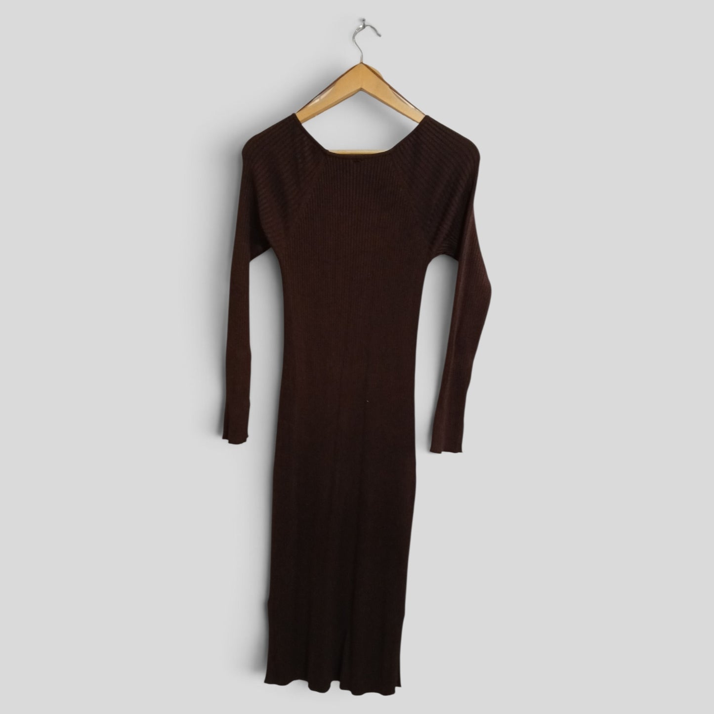 (12) Anko | Brown LS Knit Dress