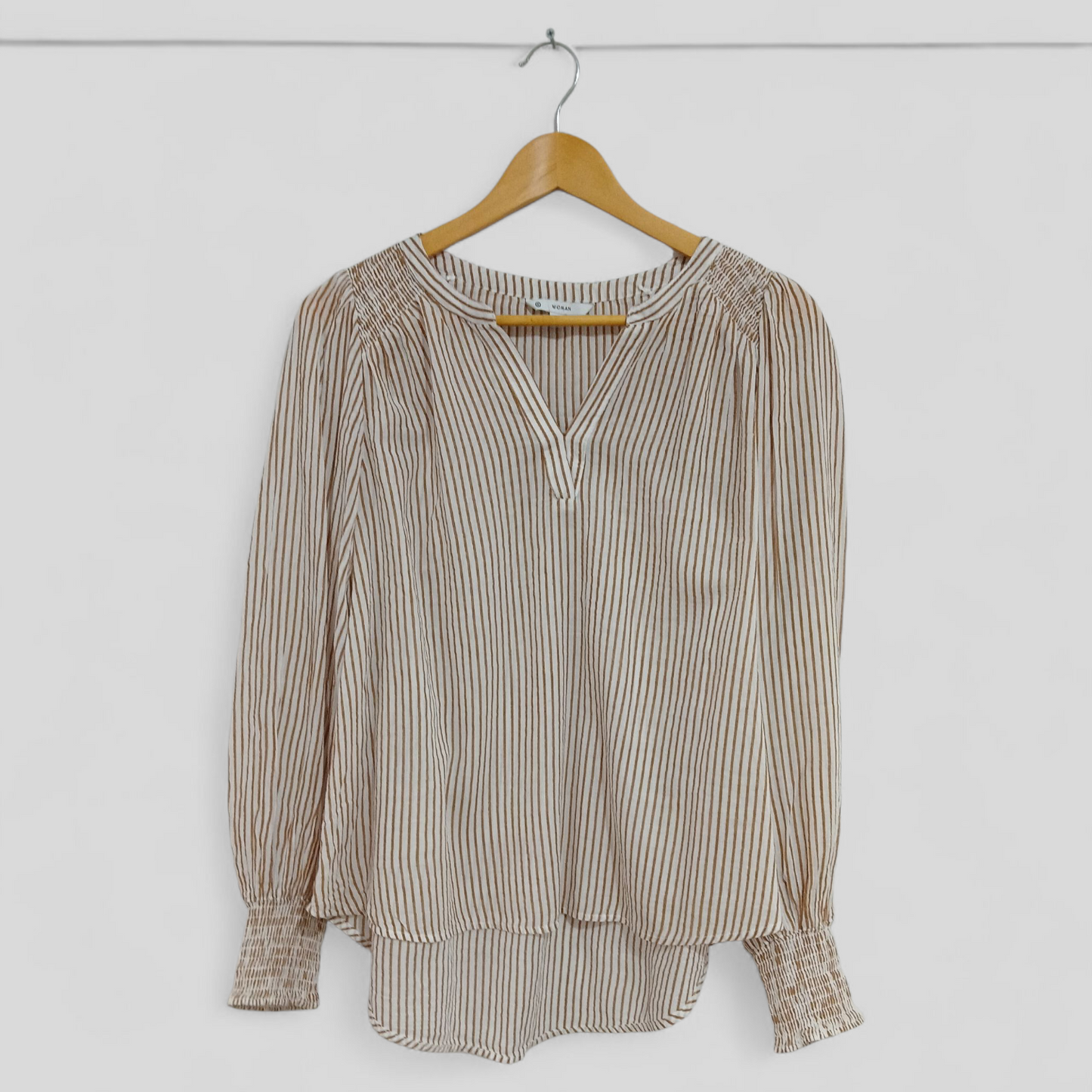 (12) Target | Cotton Striped Blouse