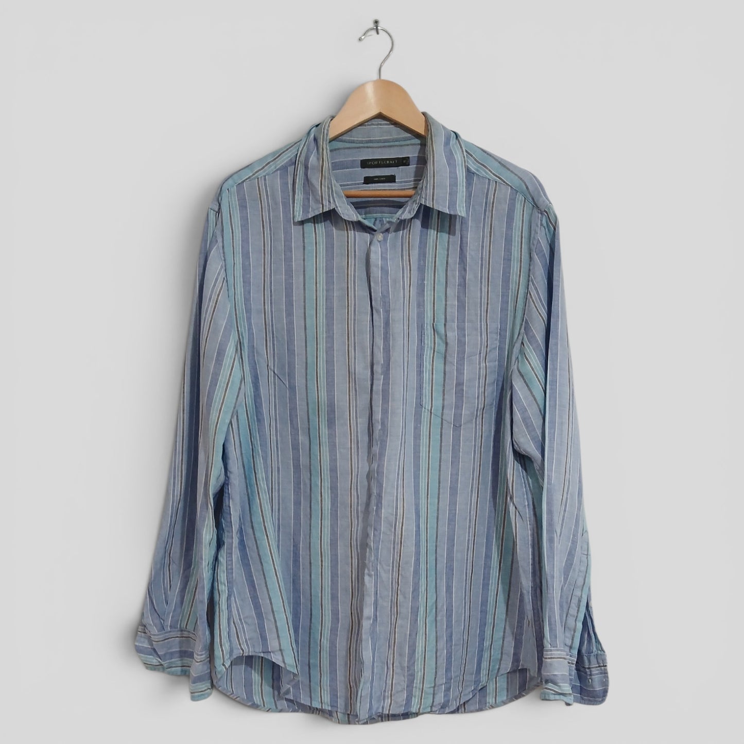 (XL) Sportscraft | LS Striped Shirt