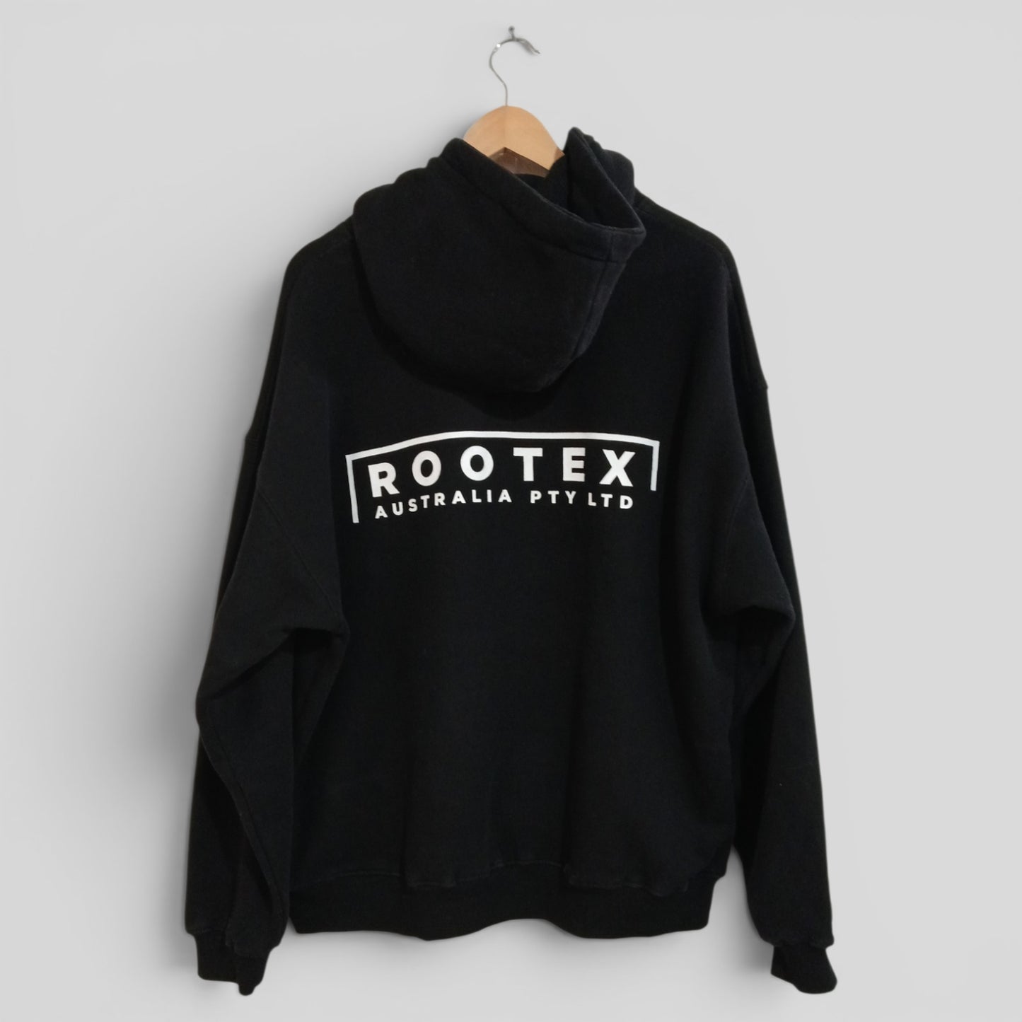 (XL) Rootex | Black Hoodie