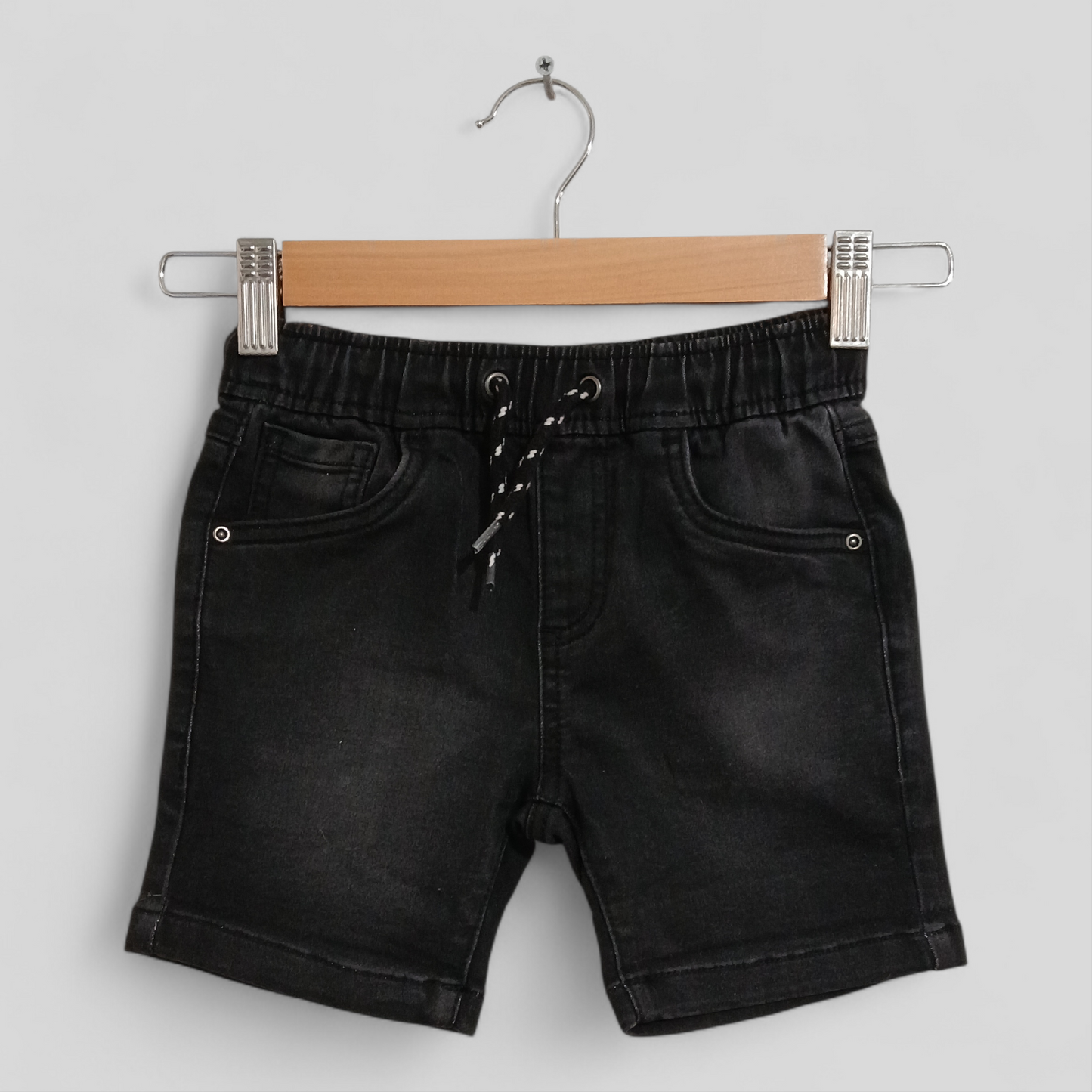 (3JNR) Anko | Black Denim Shorts