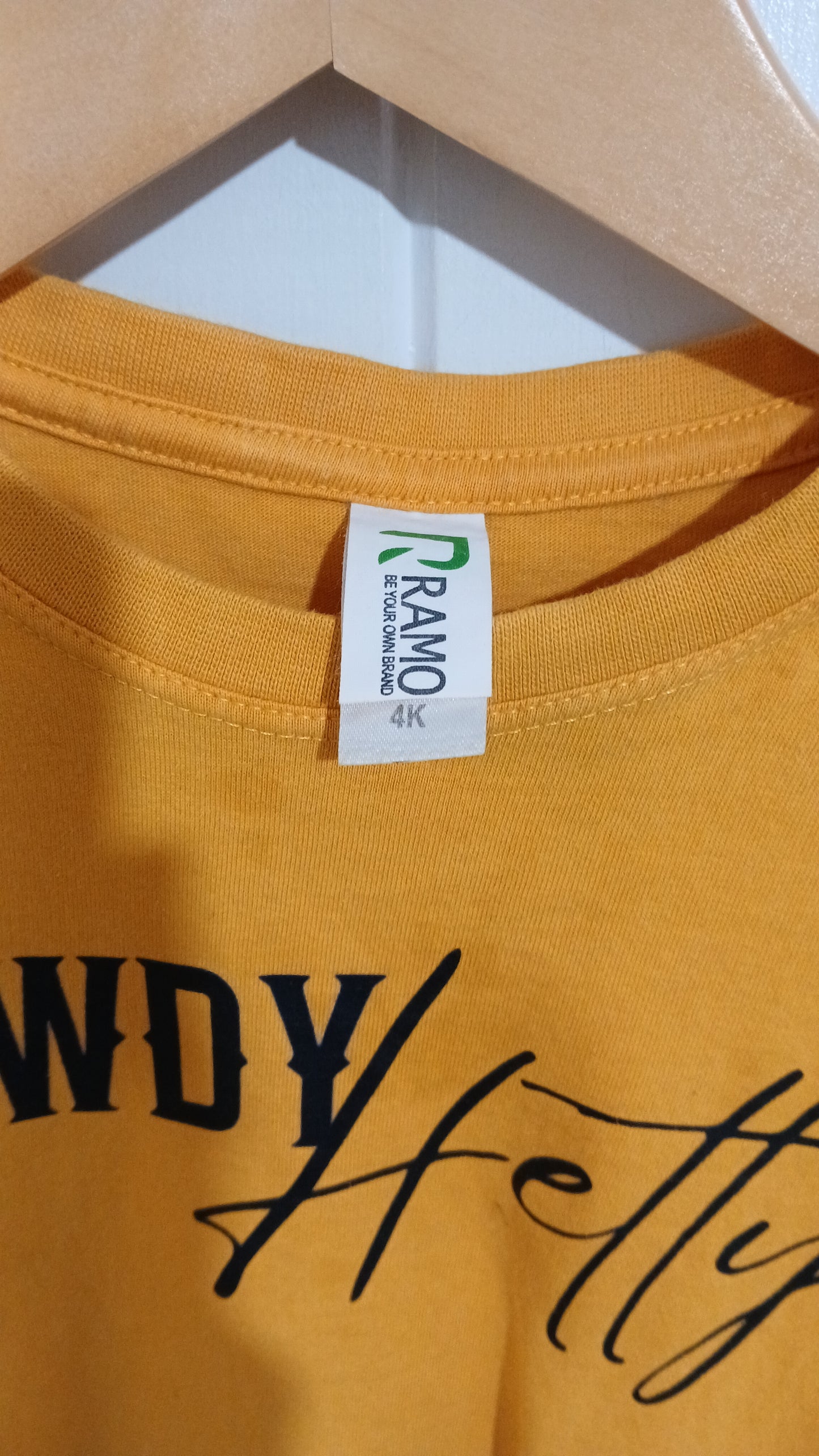 (4JNR) Howdy Hetty | Orange Tee