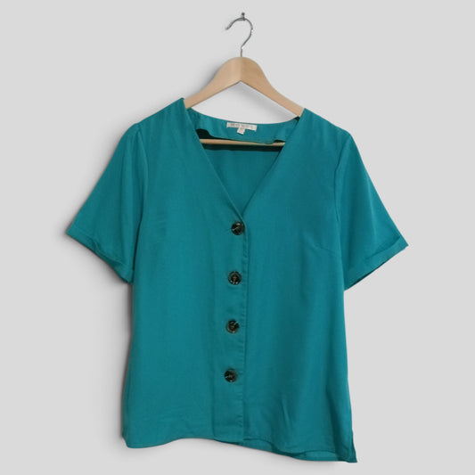 (12) Noni B | Teal Blouse