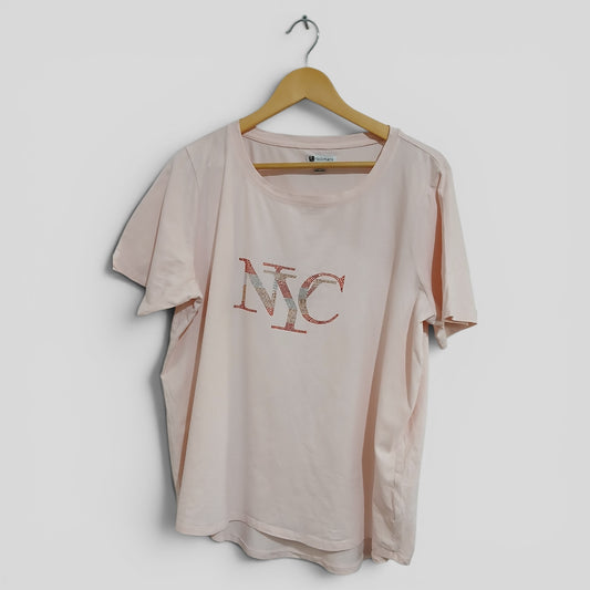 (XL) Rockmans | NYC Pink Tee