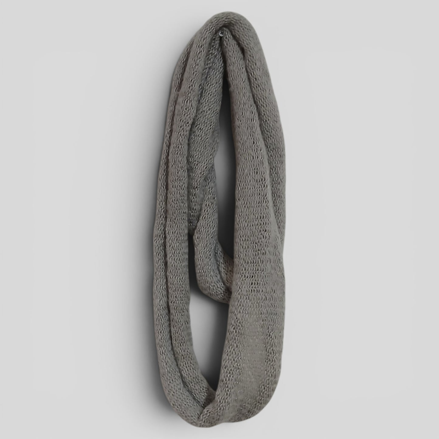 Scarf | Grey Knit Loop
