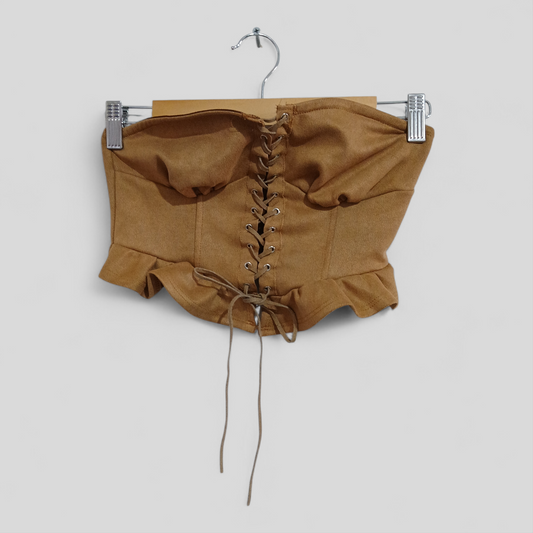 (S) Shein | Corset Style Crop