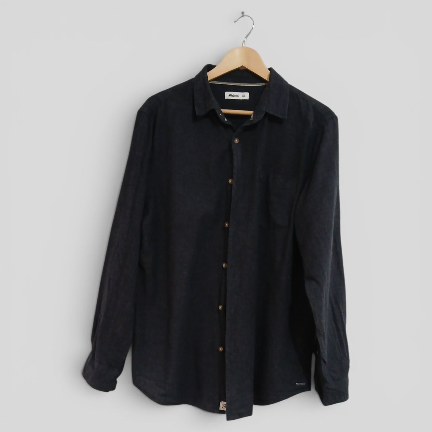 (XL) Allgood | Black LS Shirt