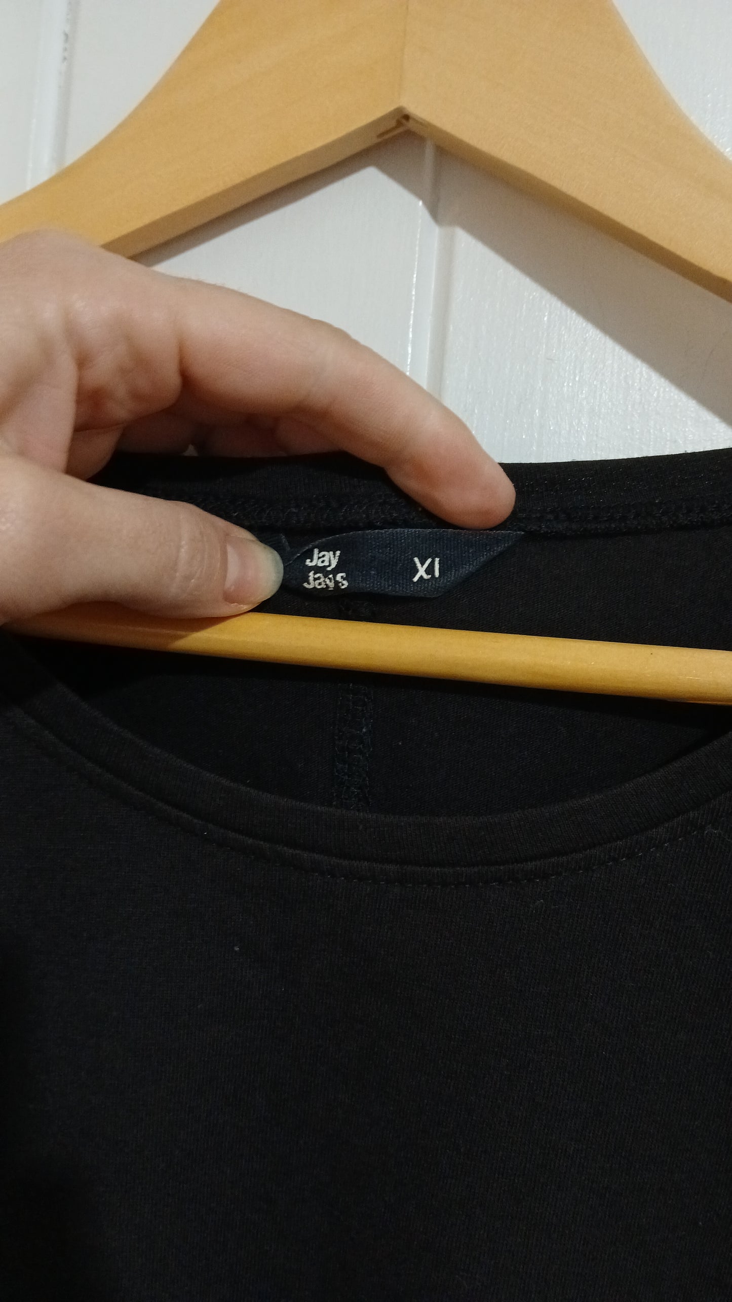 (XL) Jay Jays | Black LS Shirt