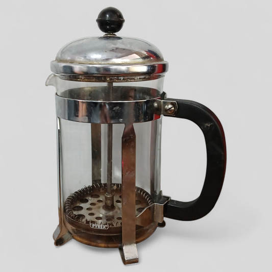 French Press Silver