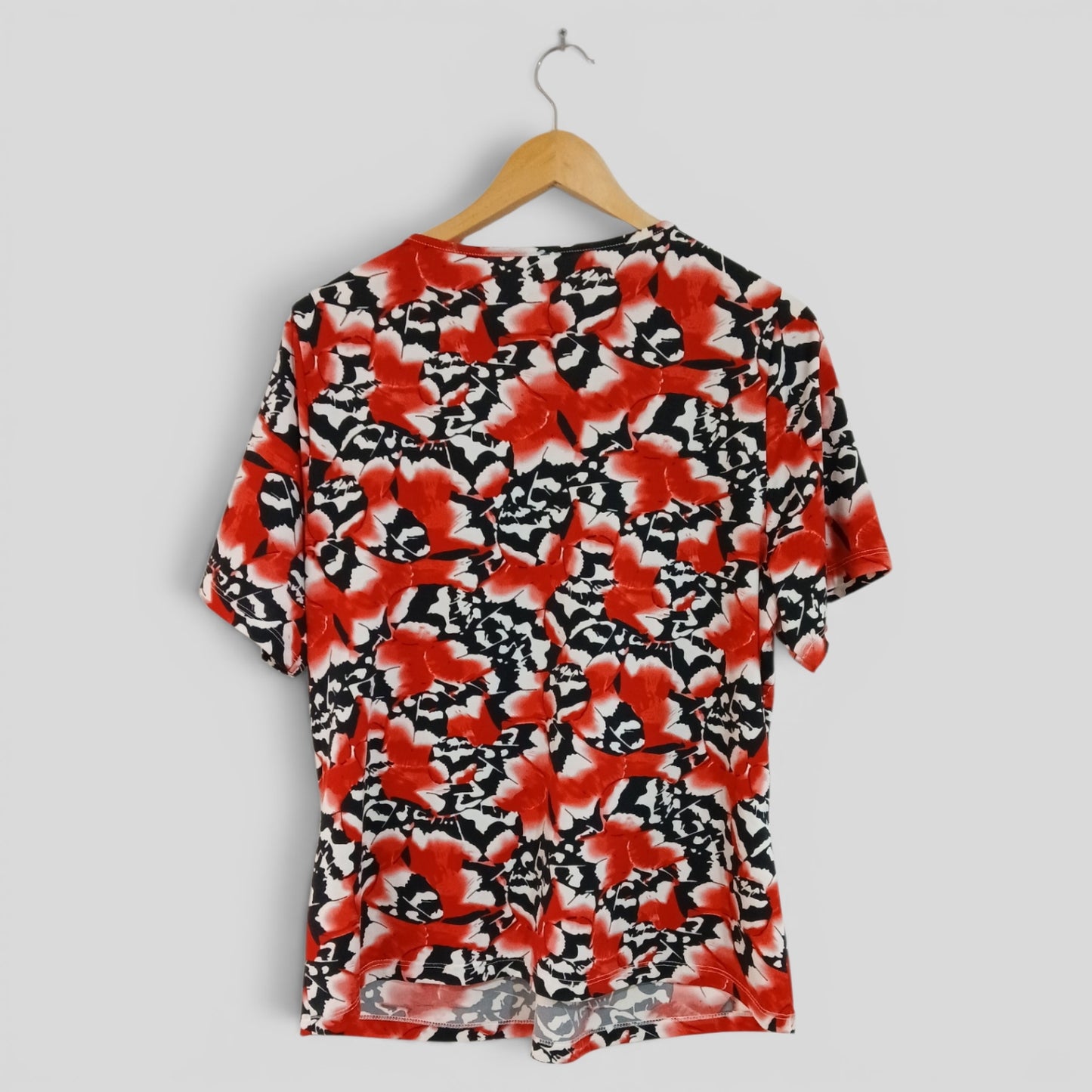 (16) Millers | Red Black White Blouse
