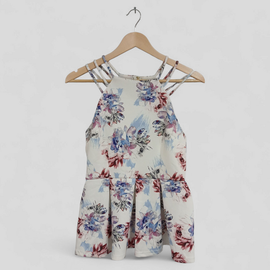 (10) Valley Girl | Peplum Top
