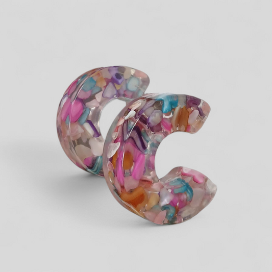 Earrings | Chunky Colourful