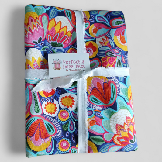 Table Cloth | Bright Floral | 212x145cm | Perfectly Imperfect by Weareable Art