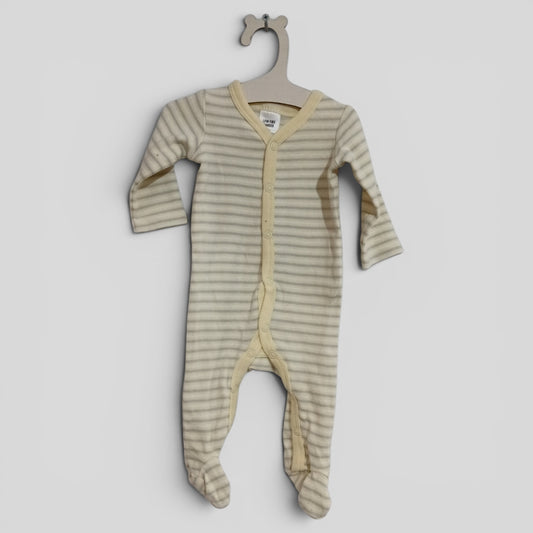 (000JNR) Target | Striped Onesie