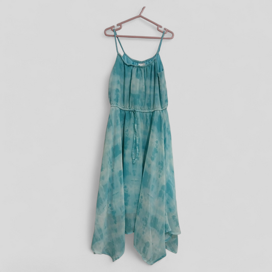 (7JNR) Mini Mango | Blue Dress