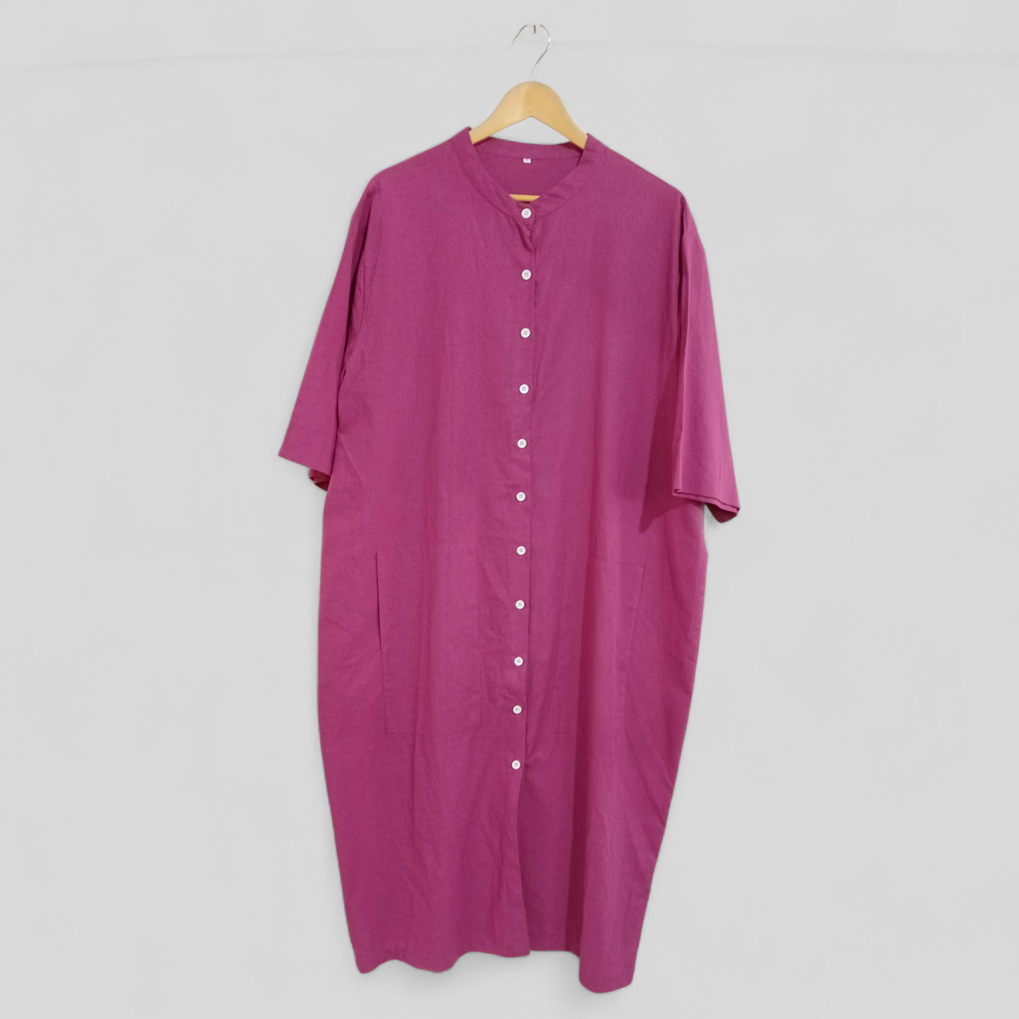(XL) Fushcia Tunic Dress