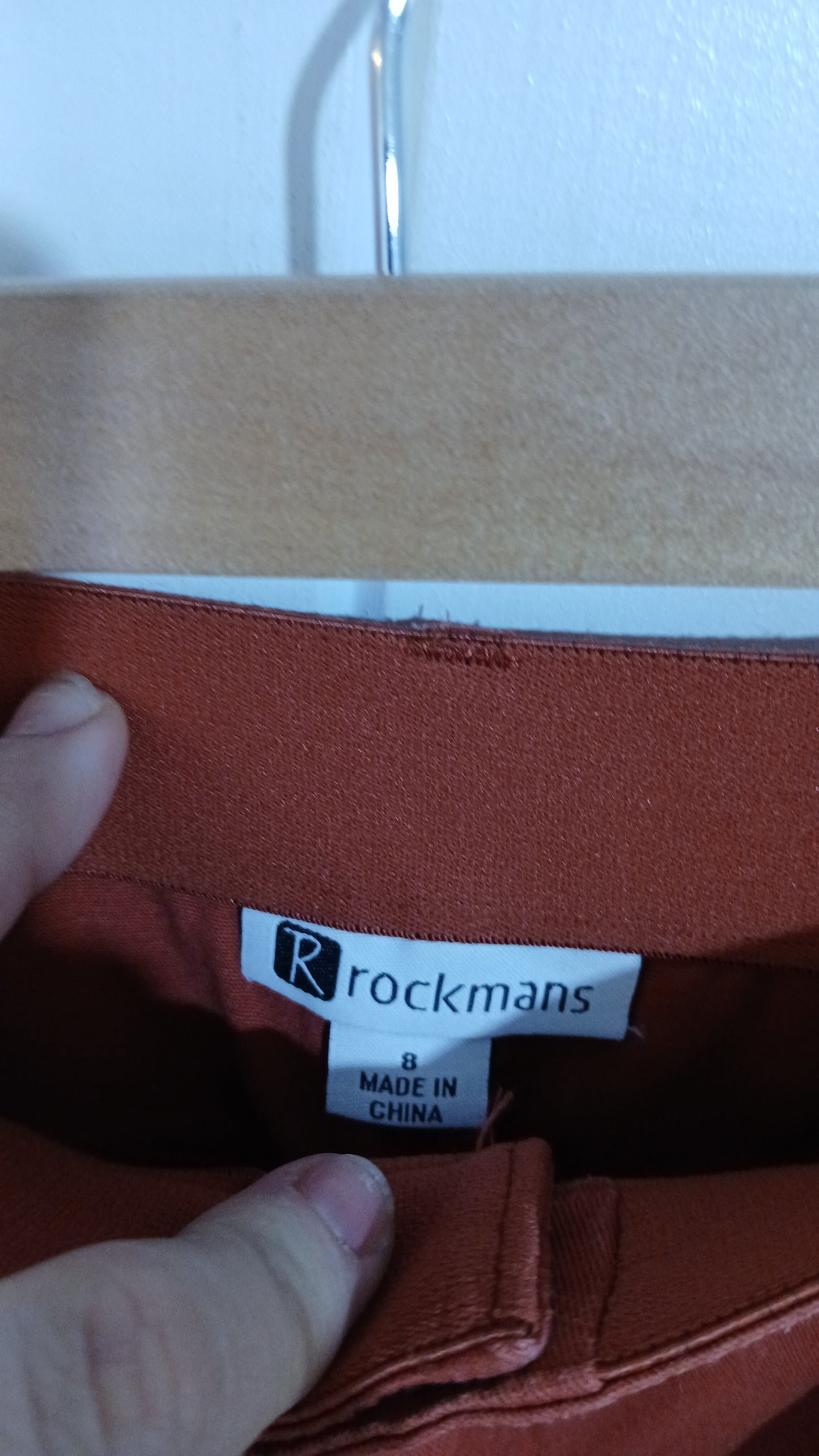 (8) Rockmans | Rust Shorts