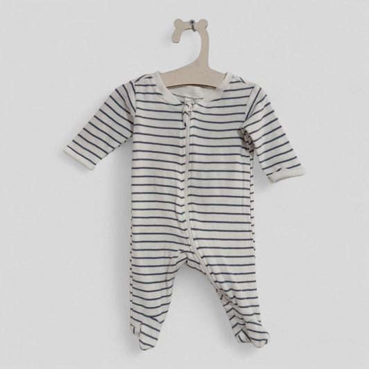 (00000JNR) Anko | Striped LS Onesie
