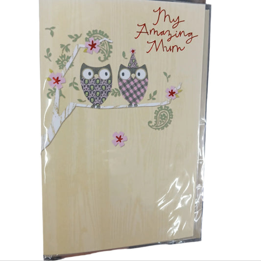 Birthday Mum Card | Two Owls