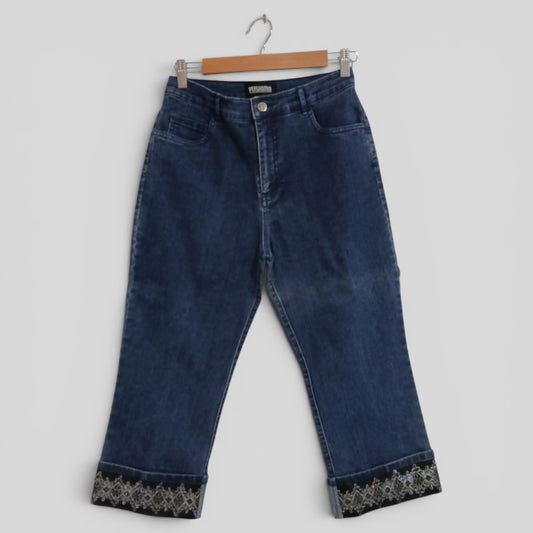 (L) Yushima | Denim Capris