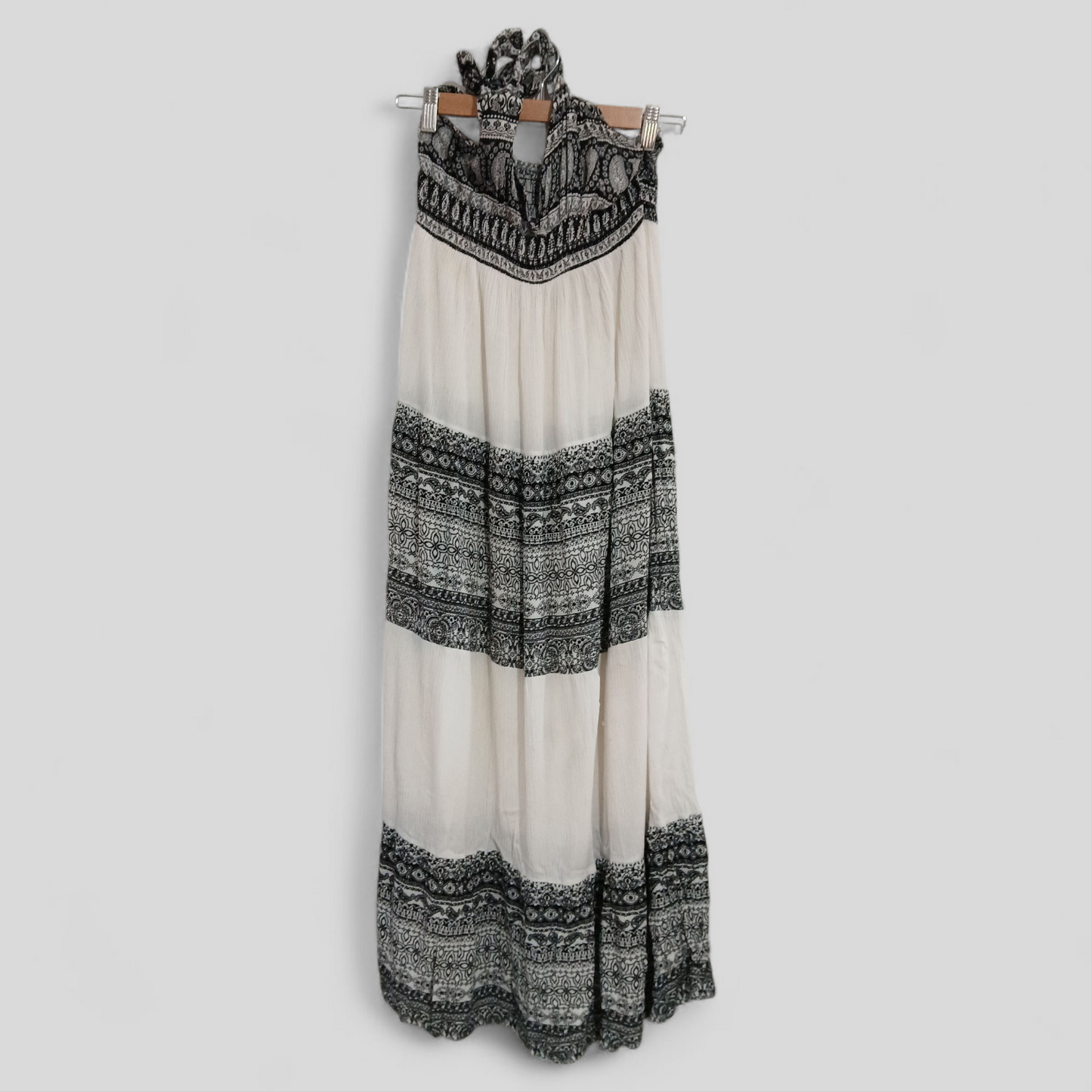 (S) BW Halterneck Maxi Dress