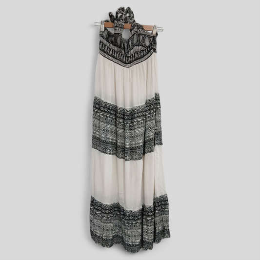 (S) BW Halterneck Maxi Dress