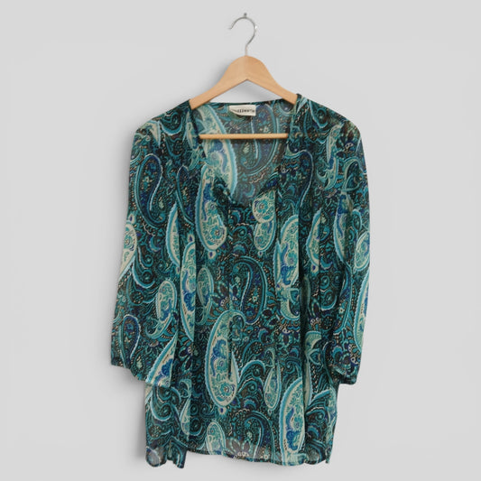 (16) Millers | Sheer Paisley Blouse