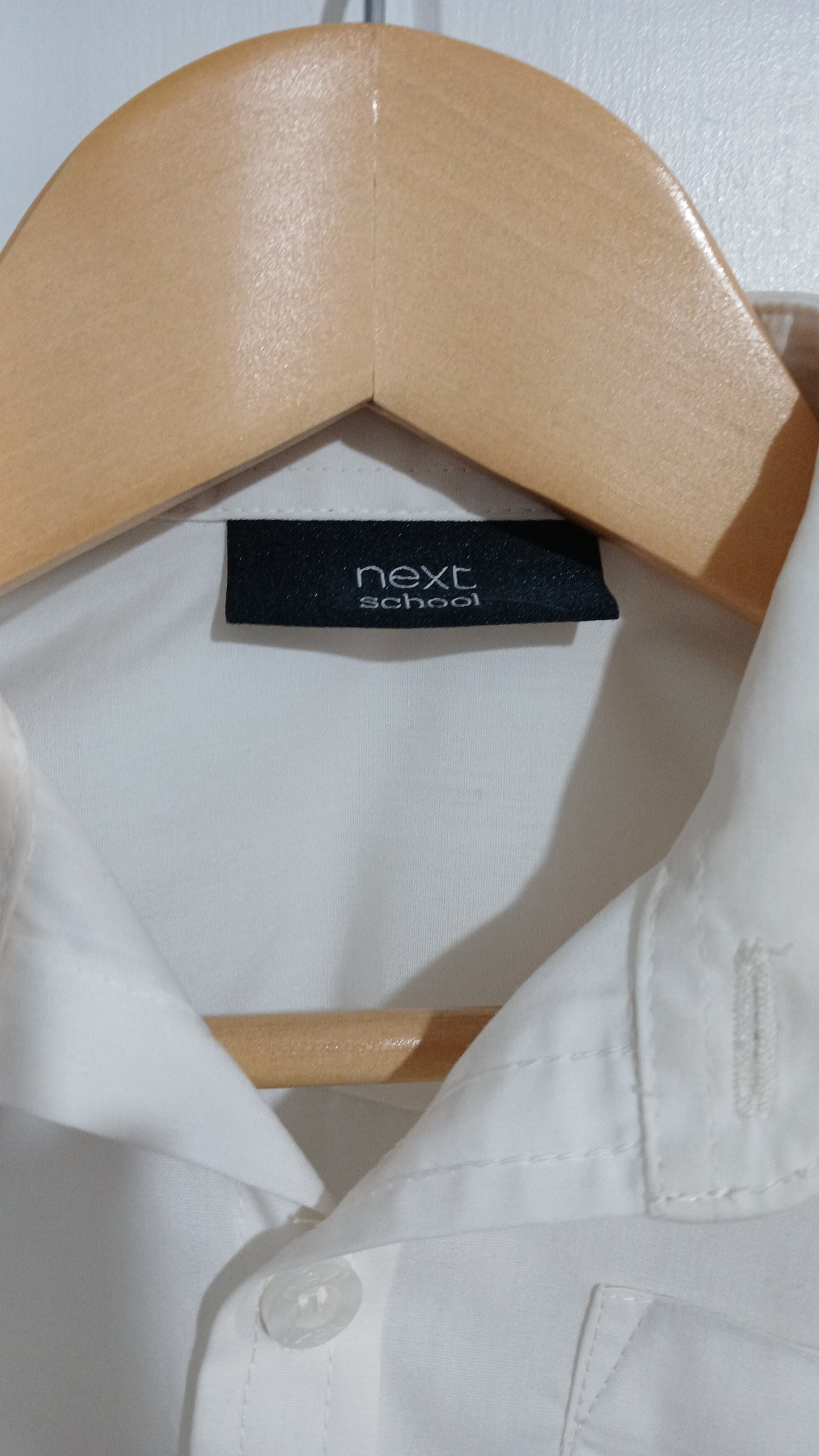 (3JNR) Next | White LS Shirt