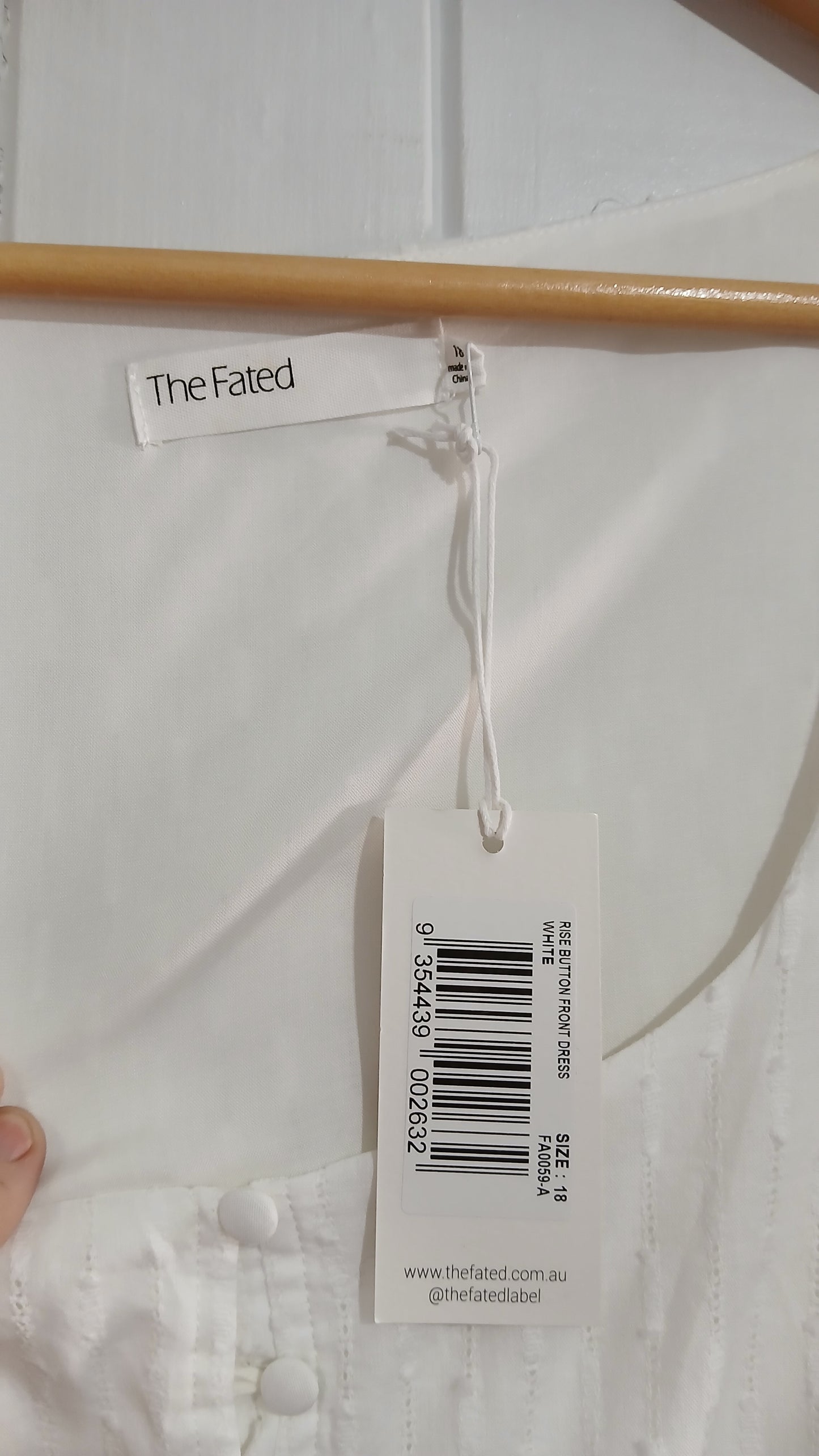 (18) The Fated | White Dress | BNWT