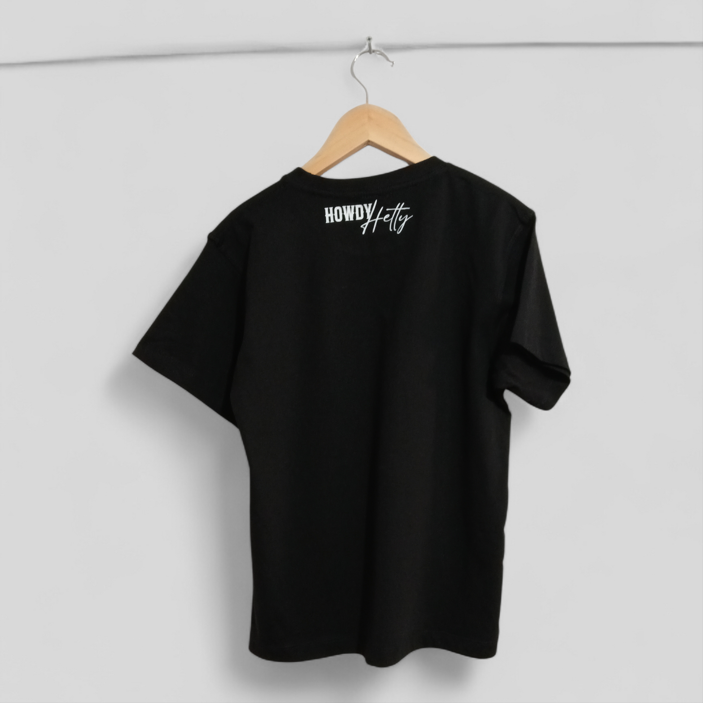 (12JNR) Howdy Hetty | Black Graphic Tee BNWT