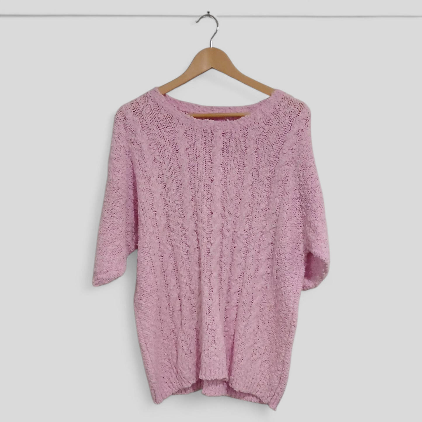(L) Collections | Pink Knit Blouse