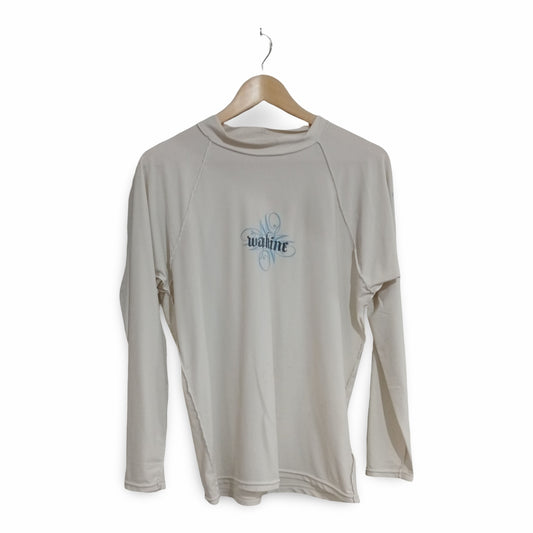 (XXL) Wahine | LS Swim Shirt White